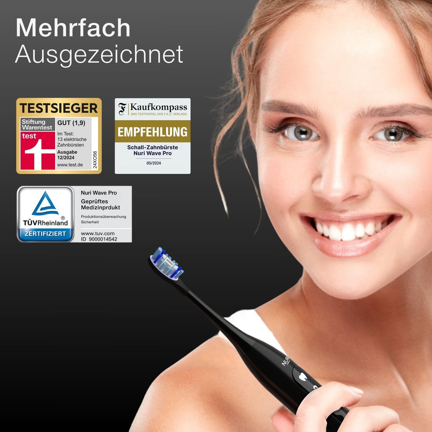 Dr.Nuri Wave Pro Schallzahnbürste